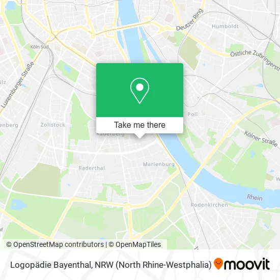 Карта Logopädie Bayenthal