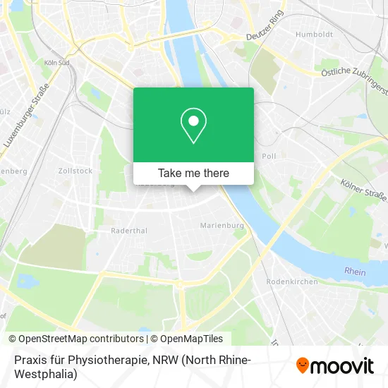 Карта Praxis für Physiotherapie
