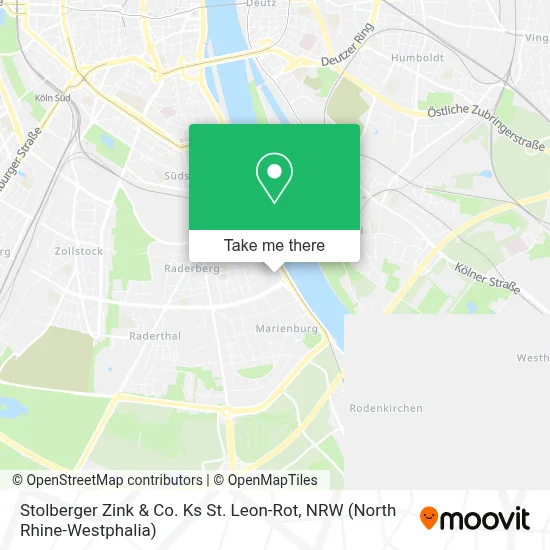 Stolberger Zink & Co. Ks St. Leon-Rot map