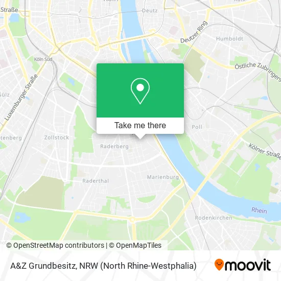 Карта A&Z Grundbesitz