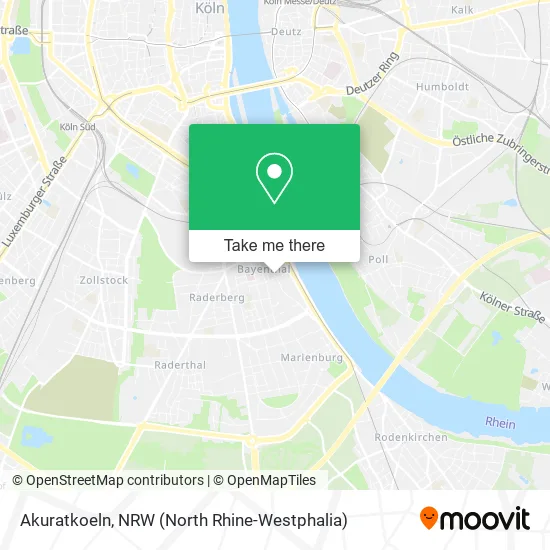 Карта Akuratkoeln