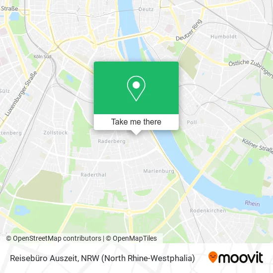 Карта Reisebüro Auszeit