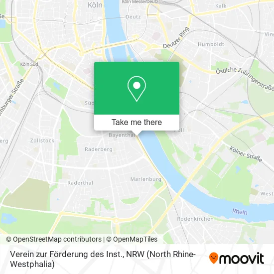 Карта Verein zur Förderung des Inst.