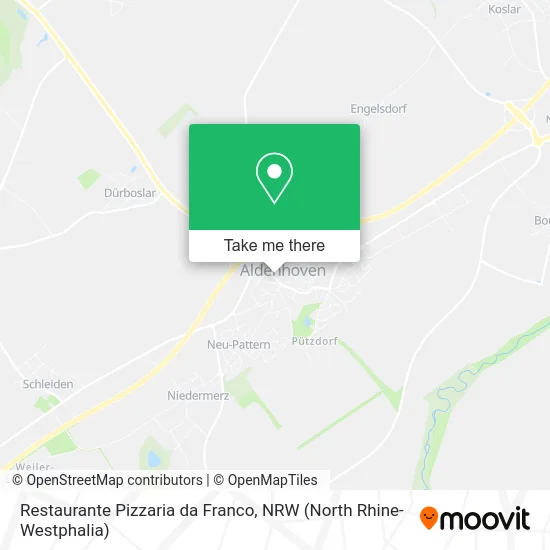 Карта Restaurante Pizzaria da Franco