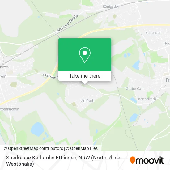 Карта Sparkasse Karlsruhe Ettlingen