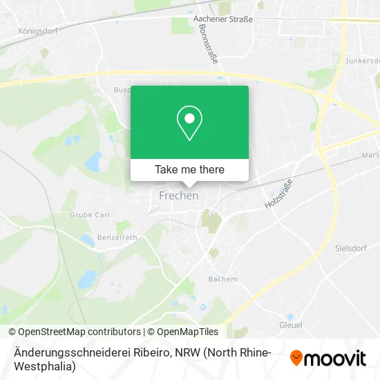 Карта Änderungsschneiderei Ribeiro