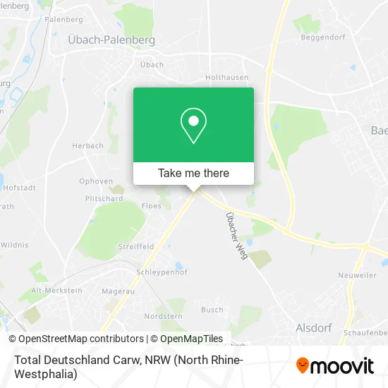 Карта Total Deutschland Carw