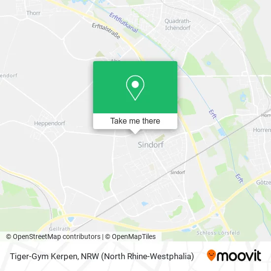 Карта Tiger-Gym Kerpen