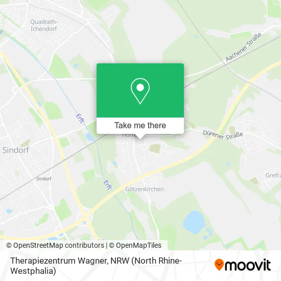 Карта Therapiezentrum Wagner