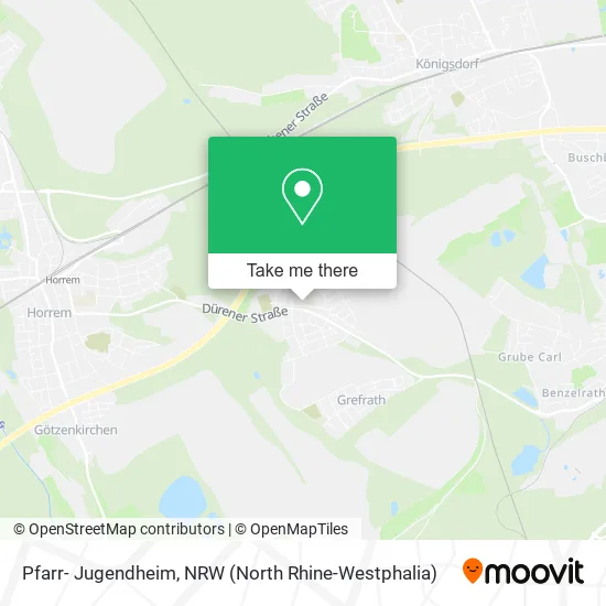 Pfarr- Jugendheim map