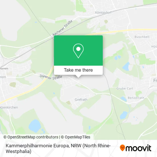 Карта Kammerphilharmonie Europa