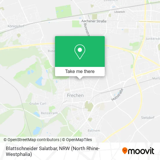 Карта Blattschneider Salatbar