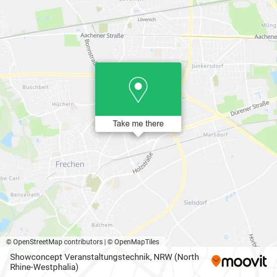 Карта Showconcept Veranstaltungstechnik