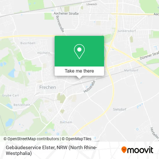 Карта Gebäudeservice Elster