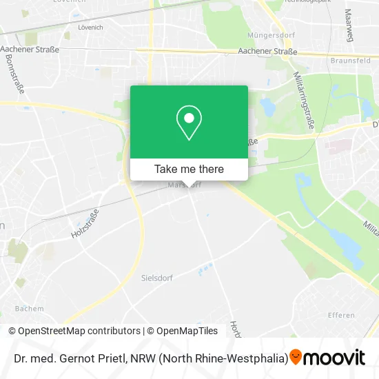 Карта Dr. med. Gernot Prietl