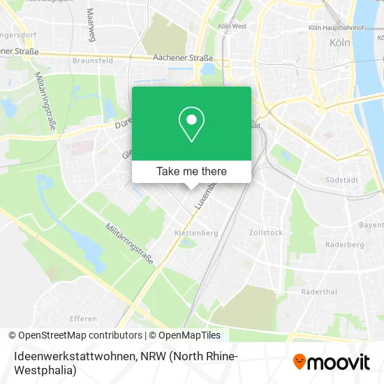 Карта Ideenwerkstattwohnen