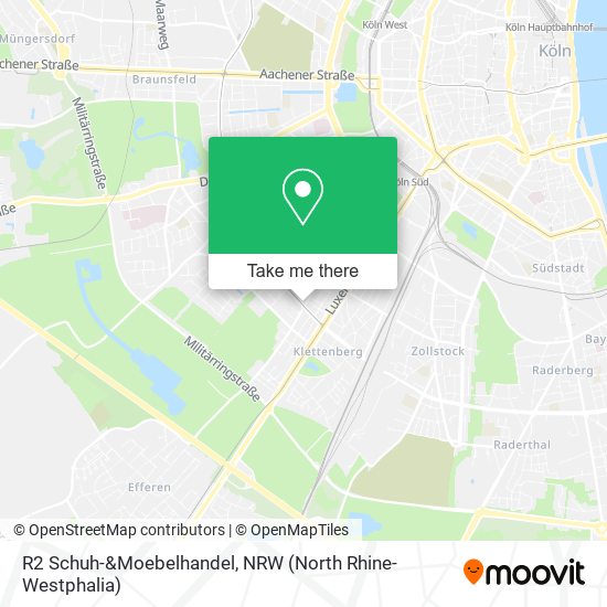 R2 Schuh-&Moebelhandel map