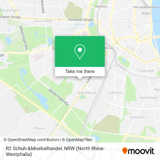 Карта R2 Schuh-&Moebelhandel