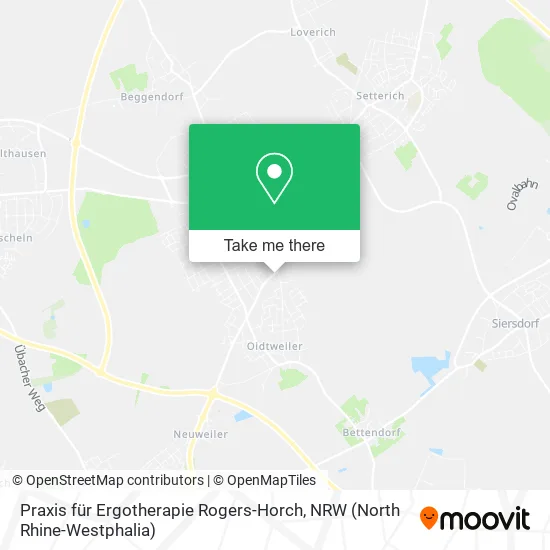 Карта Praxis für Ergotherapie Rogers-Horch