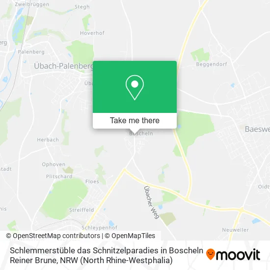 Карта Schlemmerstüble das Schnitzelparadies in Boscheln Reiner Brune