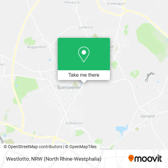 Westlotto map