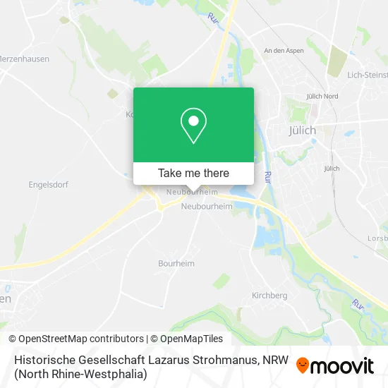 Карта Historische Gesellschaft Lazarus Strohmanus