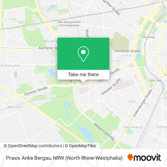 Карта Praxis Anke Bergau