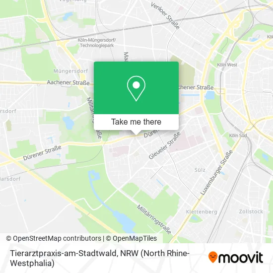 Карта Tierarztpraxis-am-Stadtwald