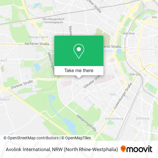 Карта Avolink International