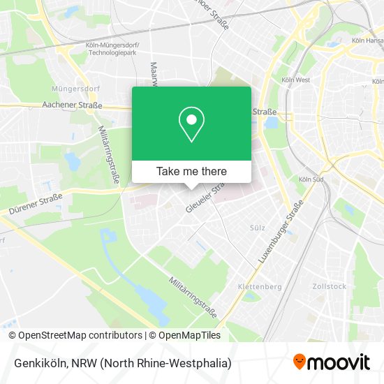 Genkiköln map