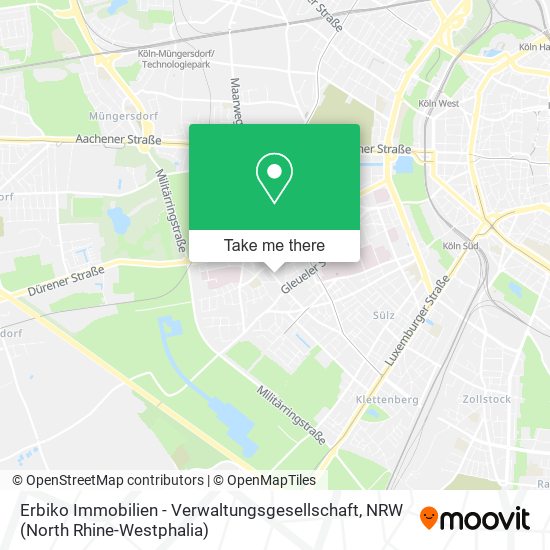 Erbiko Immobilien - Verwaltungsgesellschaft map