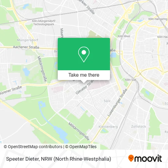 Карта Speeter Dieter