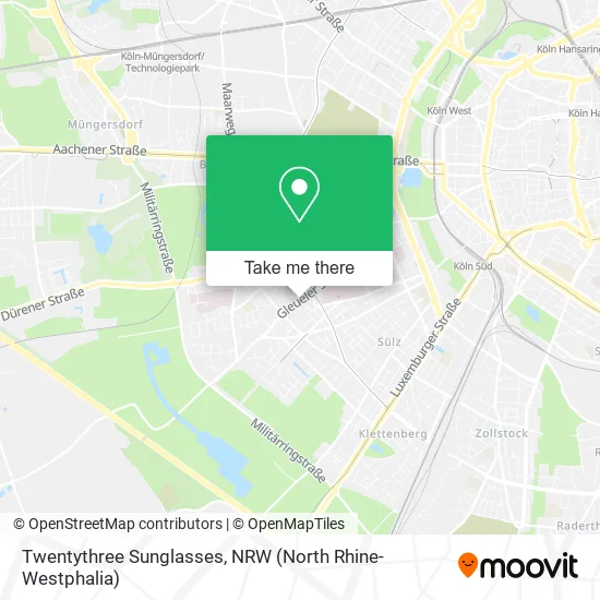 Карта Twentythree Sunglasses