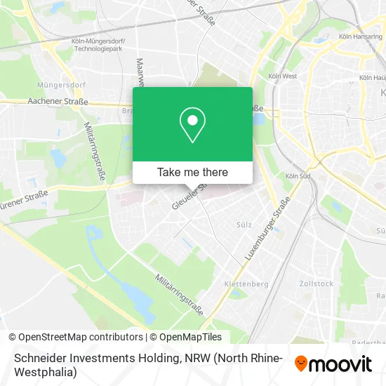 Карта Schneider Investments Holding