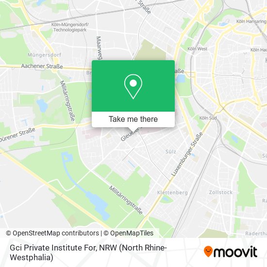 Gci Private Institute For map