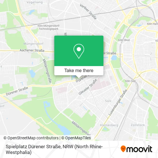 Карта Spielplatz Dürener Straße