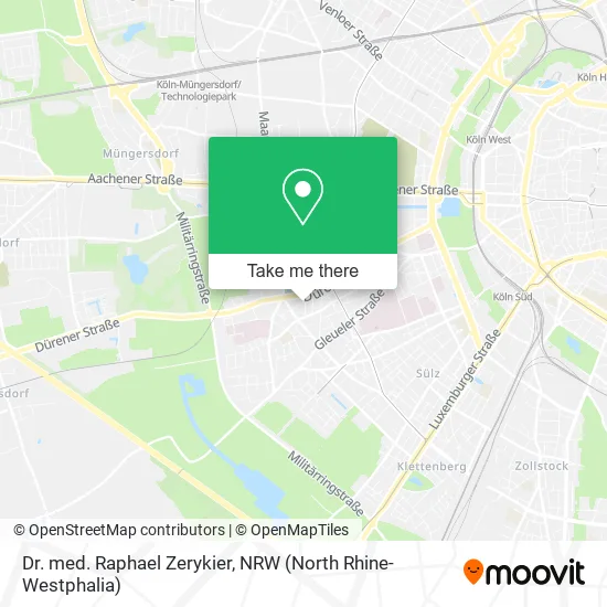 Карта Dr. med. Raphael Zerykier