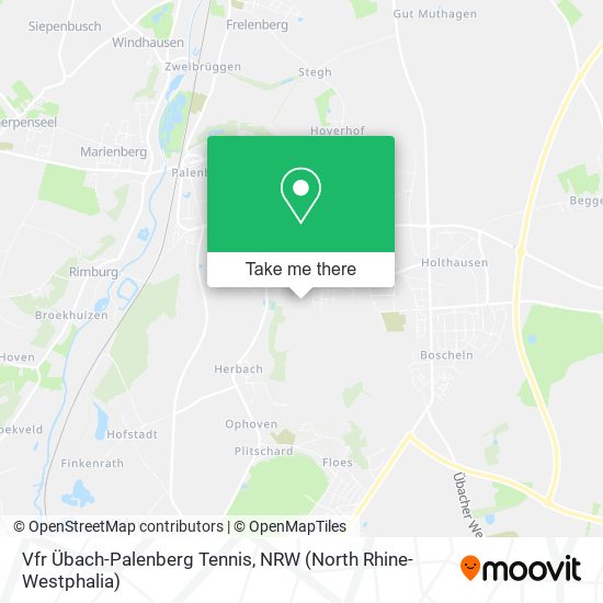 Vfr Übach-Palenberg Tennis map