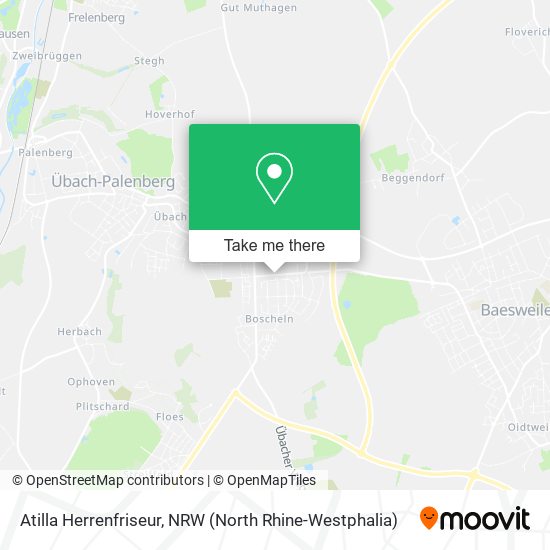 Atilla Herrenfriseur map