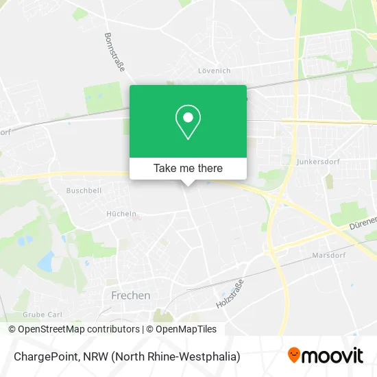 Карта ChargePoint