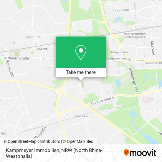 Карта Kampmeyer Immobilien