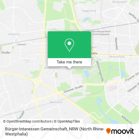 Карта Bürger-Interessen Gemeinschaft