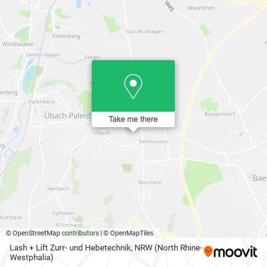 Lash + Lift Zurr- und Hebetechnik map