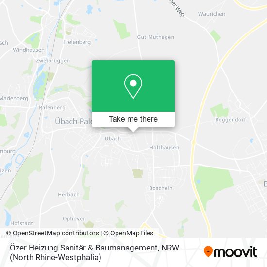 Özer Heizung Sanitär & Baumanagement map