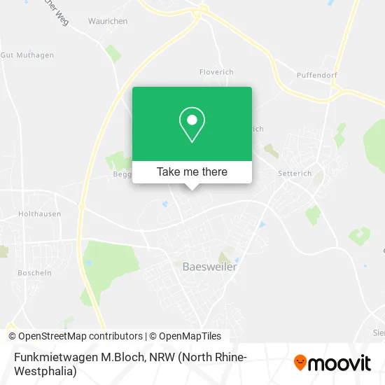 Карта Funkmietwagen M.Bloch