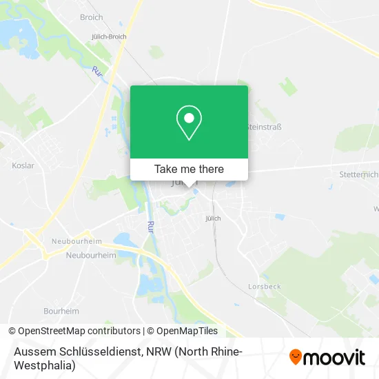 Карта Aussem Schlüsseldienst