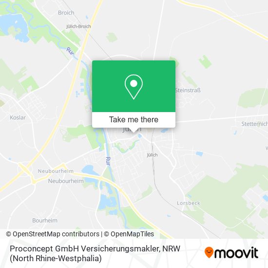 Proconcept GmbH Versicherungsmakler map