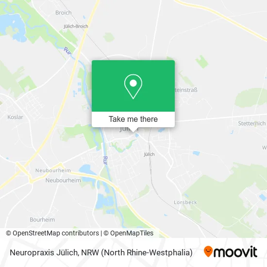 Карта Neuropraxis Jülich