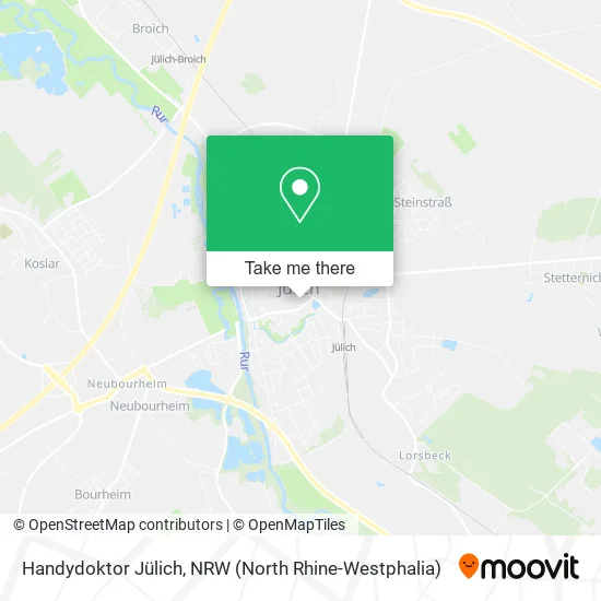 Карта Handydoktor Jülich