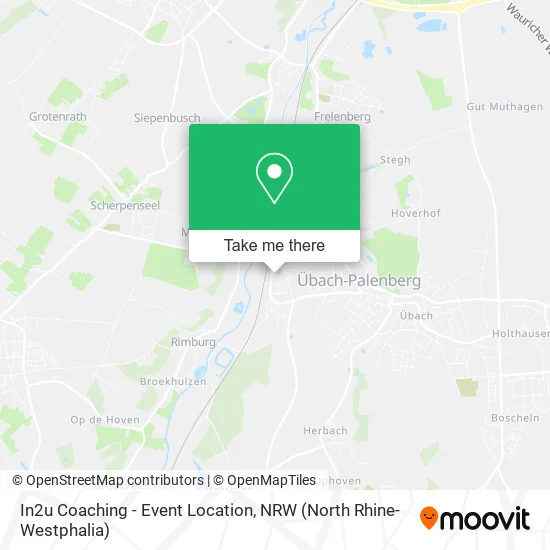 Карта In2u Coaching - Event Location